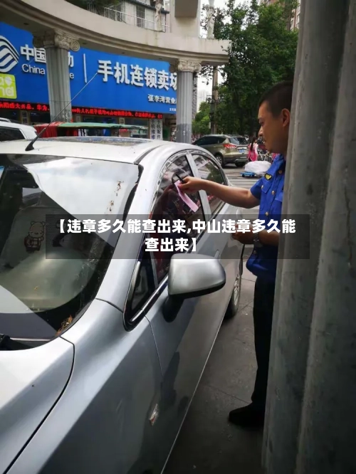 【违章多久能查出来,中山违章多久能查出来】-第2张图片