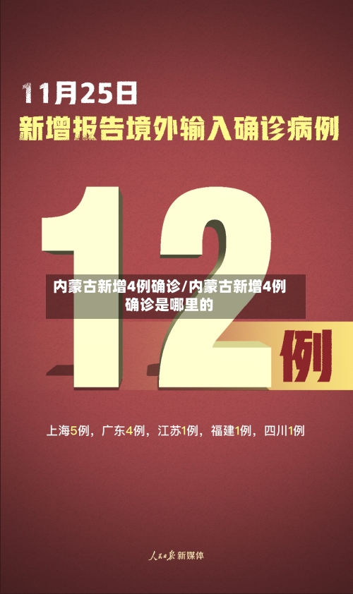 内蒙古新增4例确诊/内蒙古新增4例确诊是哪里的