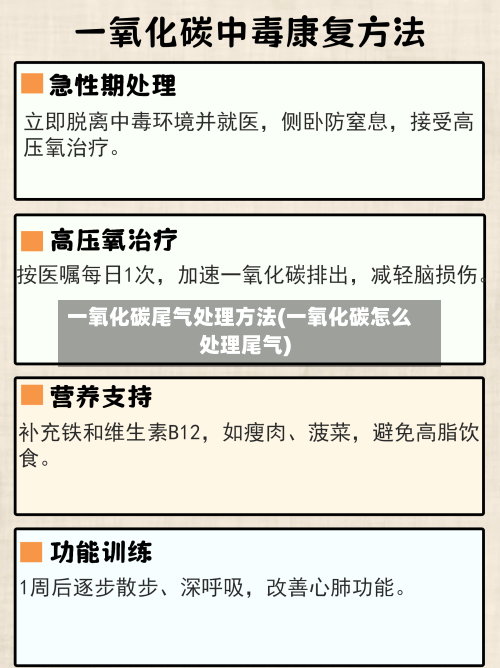 一氧化碳尾气处理方法(一氧化碳怎么处理尾气)