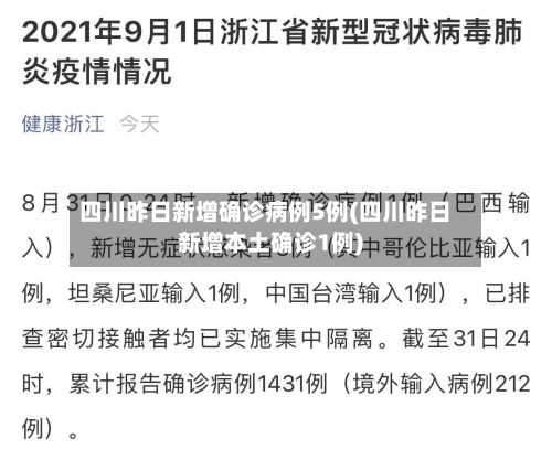 四川昨日新增确诊病例5例(四川昨日新增本土确诊1例)-第3张图片