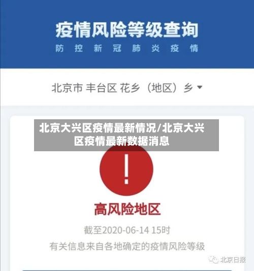 北京大兴区疫情最新情况/北京大兴区疫情最新数据消息-第3张图片