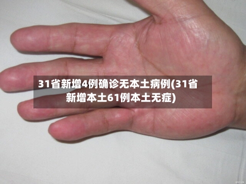 31省新增4例确诊无本土病例(31省新增本土61例本土无症)-第3张图片