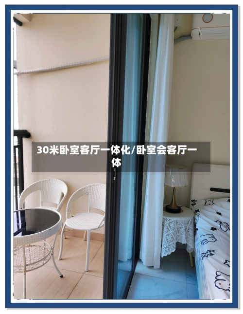 30米卧室客厅一体化/卧室会客厅一体-第2张图片