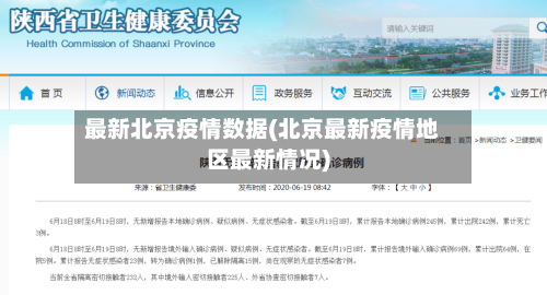 最新北京疫情数据(北京最新疫情地区最新情况)-第3张图片