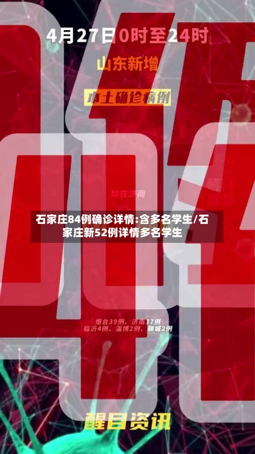 石家庄84例确诊详情:含多名学生/石家庄新52例详情多名学生-第2张图片