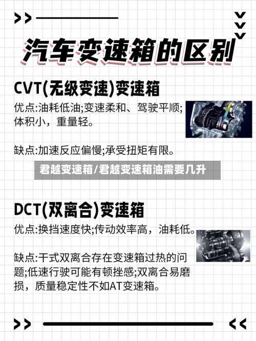 君越变速箱/君越变速箱油需要几升-第3张图片