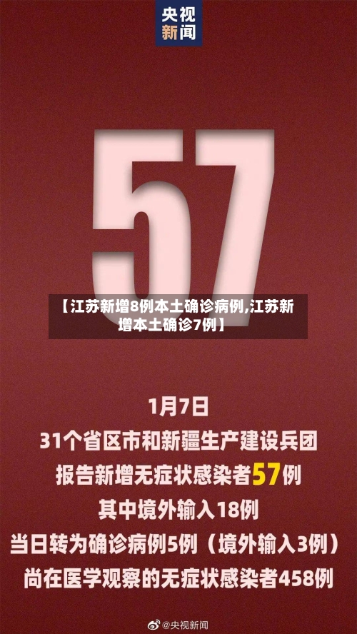 【江苏新增8例本土确诊病例,江苏新增本土确诊7例】-第3张图片