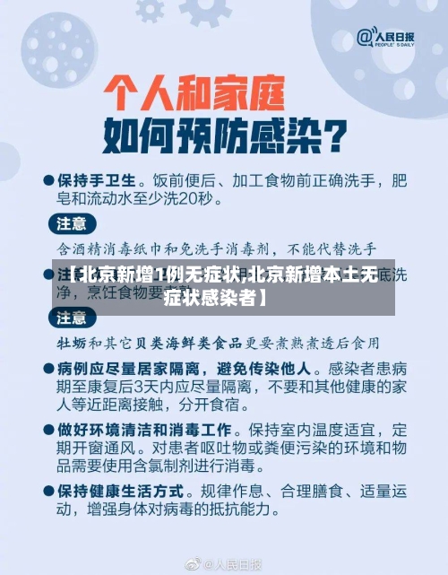 【北京新增1例无症状,北京新增本土无症状感染者】