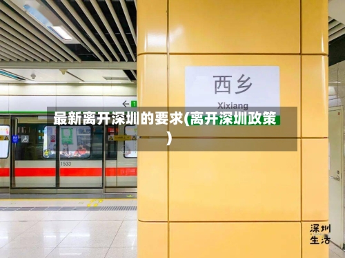 最新离开深圳的要求(离开深圳政策)-第2张图片