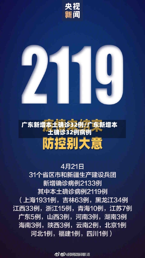 广东新增本土确诊32例/广东新增本土确诊32例病例