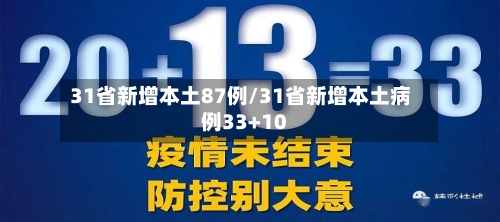 31省新增本土87例/31省新增本土病例33+10