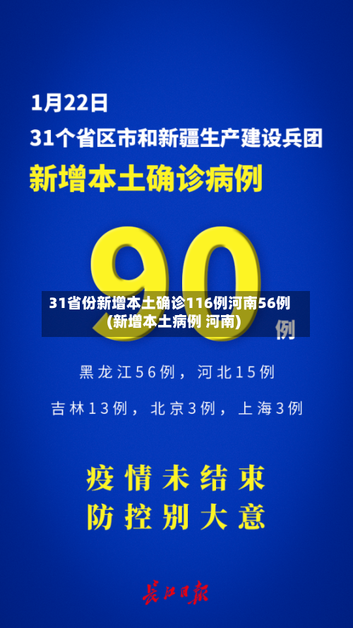 31省份新增本土确诊116例河南56例(新增本土病例 河南)