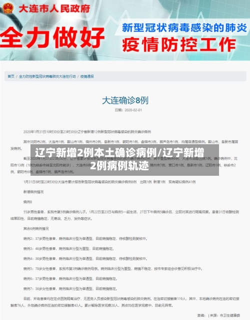 辽宁新增2例本土确诊病例/辽宁新增2例病例轨迹-第3张图片