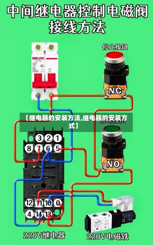 【继电器的安装方法,继电器的安装方式】