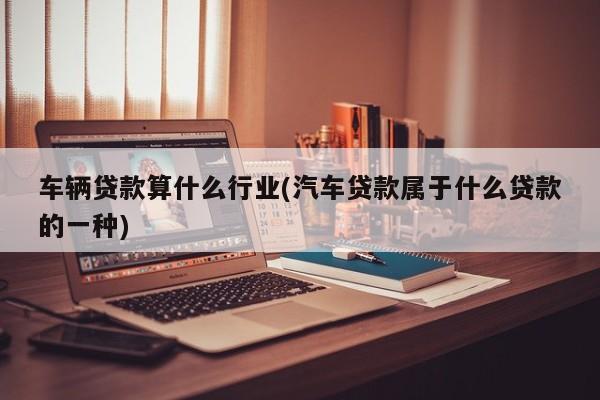 车辆贷款算什么行业(汽车贷款属于什么贷款的一种)